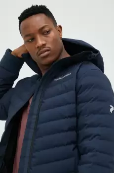 Peak Performance geaca de puf Frost culoarea albastru marin imagine