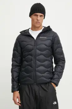 Peak Performance geaca Helium Down barbati, culoarea negru, de iarna, G79845 imagine