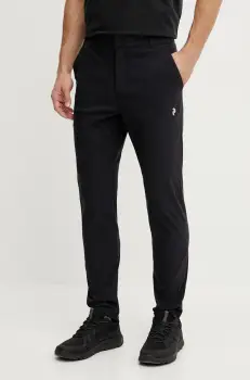 Peak Performance pantaloni de exterior Iconiq culoarea negru, drept, G80125 imagine
