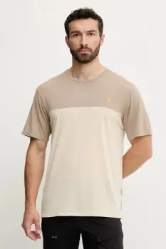 Peak Performance tricou sport culoarea bej, cu imprimeu, G80177 imagine