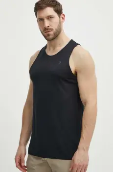 Peak Performance tricou sport Delta culoarea negru imagine