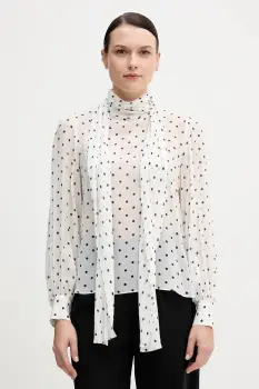 Pedro del Hierro bluza culoarea alb, modelator imagine