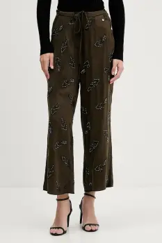 Pedro del Hierro pantaloni drept, high waist, 7602518 imagine