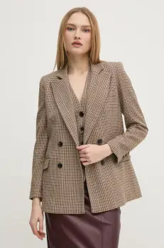 Pedro del Hierro sacou culoarea bej, cu doua randuri de nasturi, modelator, 6758304 imagine