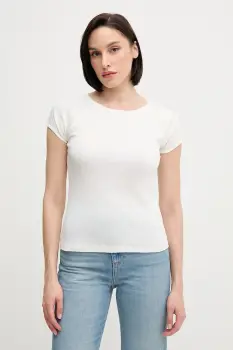 Pedro del Hierro tricou din bumbac culoarea alb, 4539619 imagine