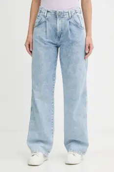 Pepe  Jeans blugi high waist, PL205082 imagine