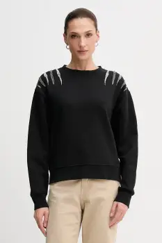 Pepe Jeans bluza culoarea negru, cu imprimeu, PL5800024 imagine