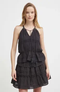 Pepe Jeans bluza DAISY femei, culoarea negru, neted, PL304821 imagine