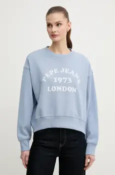 Pepe Jeans bluza VENUS femei, cu imprimeu, PL581487 imagine