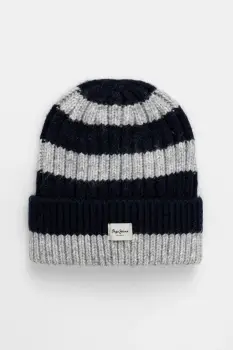 Pepe Jeans caciula culoarea bleumarin, PL0400003 imagine