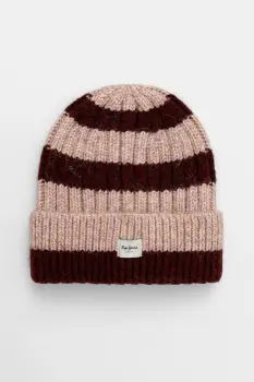 Pepe Jeans caciula culoarea bordo, PL0400003 imagine