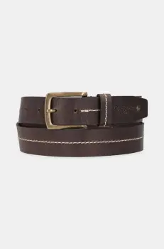 Pepe Jeans curea AIDAN BELT barbati, culoarea maro, PM021048 imagine