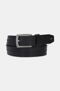 Pepe Jeans curea AIDAN BELT barbati, culoarea negru, PM021048 imagine