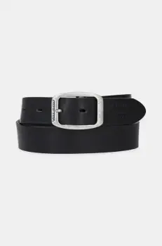 Pepe Jeans curea FLOYD BELT barbati, culoarea negru, PM021051 imagine