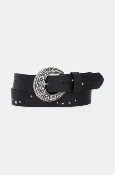 Pepe Jeans curea PIXIE BELT femei, culoarea negru, PL020867 imagine