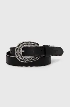 Pepe Jeans curea REIGN BELT femei, culoarea negru, PL020857 imagine