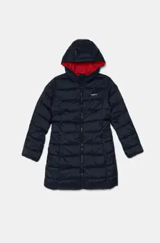 Pepe Jeans geaca copii VIVIAN LONG culoarea albastru marin, PG401111 imagine