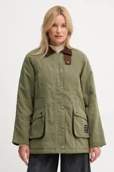 Pepe Jeans geaca culoarea verde, de tranzitie, PL4024352 imagine