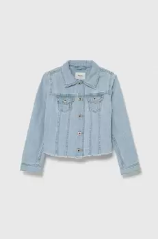 Pepe Jeans geaca de blugi din bumbac ISA JACKET JR imagine
