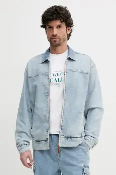 Pepe Jeans geaca jeans EMMETT FADEOUT de tranzitie, PM403101 imagine