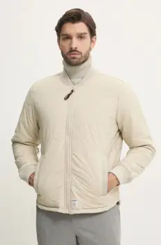 Pepe Jeans geaca MALABAR barbati, culoarea bej, de tranzitie, PM403061 imagine