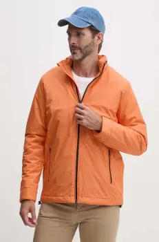 Pepe Jeans geaca TOWNSEND barbati, culoarea portocaliu, de tranzitie, PM402989 imagine