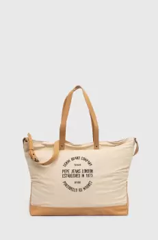 Pepe Jeans geanta culoarea bej imagine