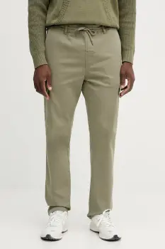 Pepe Jeans pantaloni barbati, culoarea verde, cu croiala cargo PM211725 imagine
