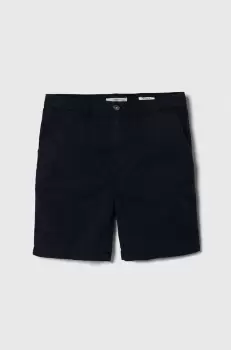 Pepe Jeans pantaloni scurti copii THEODORE SHORT culoarea albastru marin, talie reglabila imagine