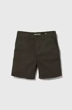 Pepe Jeans pantaloni scurti copii THEODORE SHORT culoarea verde, talie reglabila imagine