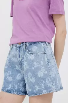 Pepe Jeans pantaloni scurti femei, modelator, high waist imagine