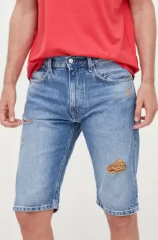 Pepe Jeans pantaloni scurti jeans barbati imagine