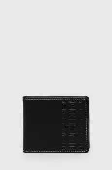 Pepe Jeans portofel de piele Arnold barbati, culoarea negru imagine