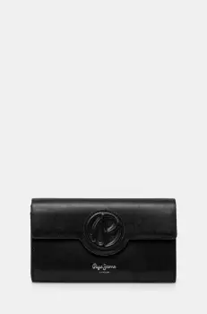 Pepe Jeans portofel LIMITED WALLET femei, culoarea negru, PL070273 imagine