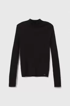 Pepe Jeans pulover copii culoarea negru imagine