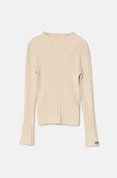 Pepe Jeans pulover copii WILA culoarea bej, light, PG701084 imagine