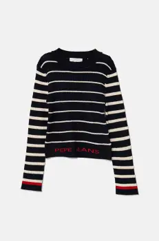 Pepe Jeans pulover copii WINFREY culoarea albastru marin, light, PG701093 imagine