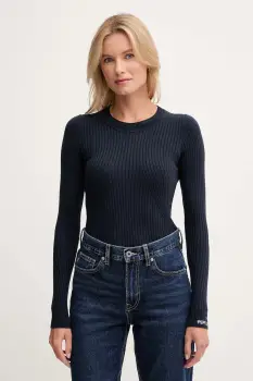 Pepe Jeans pulover culoarea bleumarin, light, PL7000025 imagine