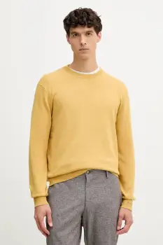 Pepe Jeans pulover din amestec de lana culoarea galben, light, PM7000013 imagine