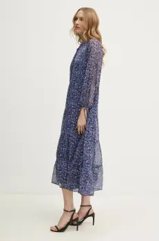 Pepe Jeans rochie ARIANA maxi, evazati, PL953631 imagine