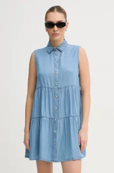 Pepe Jeans rochie ARYA mini, evazati, PL953719PG9 imagine