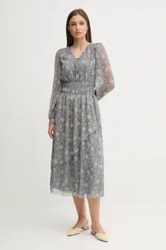 Pepe Jeans rochie midi, evazati, PL9537692 imagine