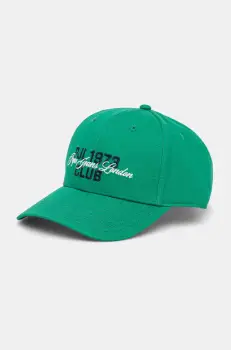 Pepe Jeans sapca de baseball din bumbac TALBOT CAP culoarea verde, modelator, PM040570 imagine