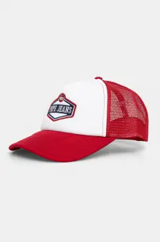 Pepe Jeans sapca MALTON CAP culoarea rosu, cu imprimeu, PM040568 imagine