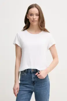 Pepe Jeans tricou de in MEGAN femei, culoarea alb, PL506049 imagine