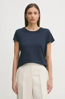 Pepe Jeans tricou de in MEGAN femei, culoarea albastru marin, PL506049 imagine