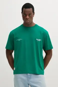 Pepe Jeans tricou din bumbac COLVILLE culoarea verde, cu imprimeu, PM509793 imagine