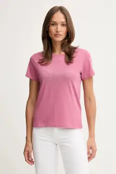 Pepe Jeans tricou din bumbac culoarea roz, PL5000026 imagine