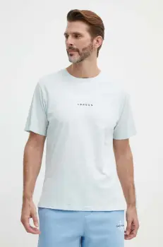 Pepe Jeans tricou din bumbac Eggo barbati, cu imprimeu imagine