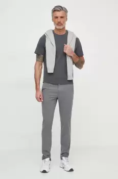 Pepe Jeans tricou din bumbac Jacko barbati, culoarea gri, neted imagine